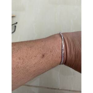 Rhinestone stretchy bracelet